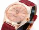 Swiss Replica Breitling Chronometer Automatic 36 South Sea Rose Gold Red Leather Strap Watch (5)_th.jpg